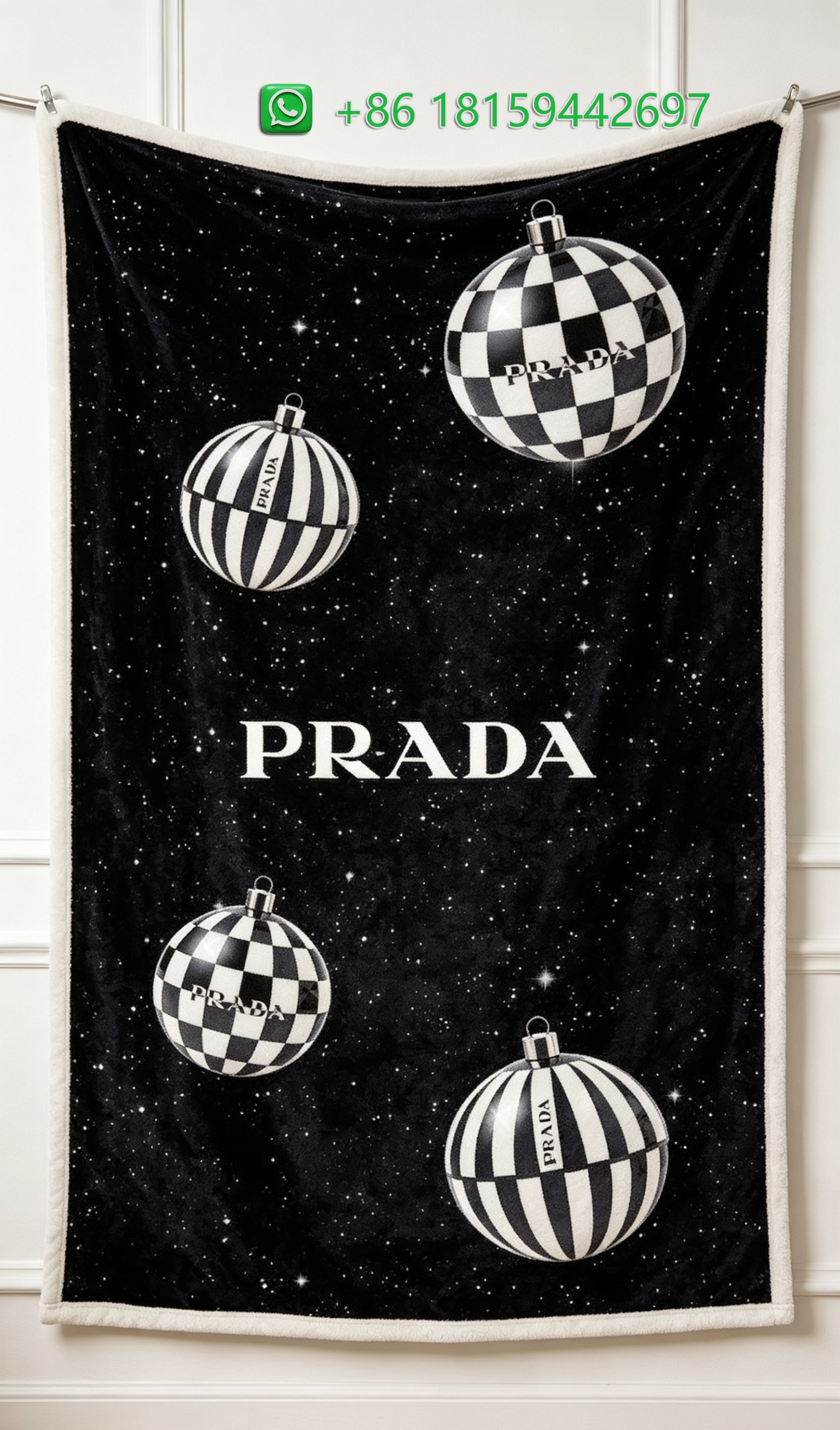 Prada Throw Blankets
